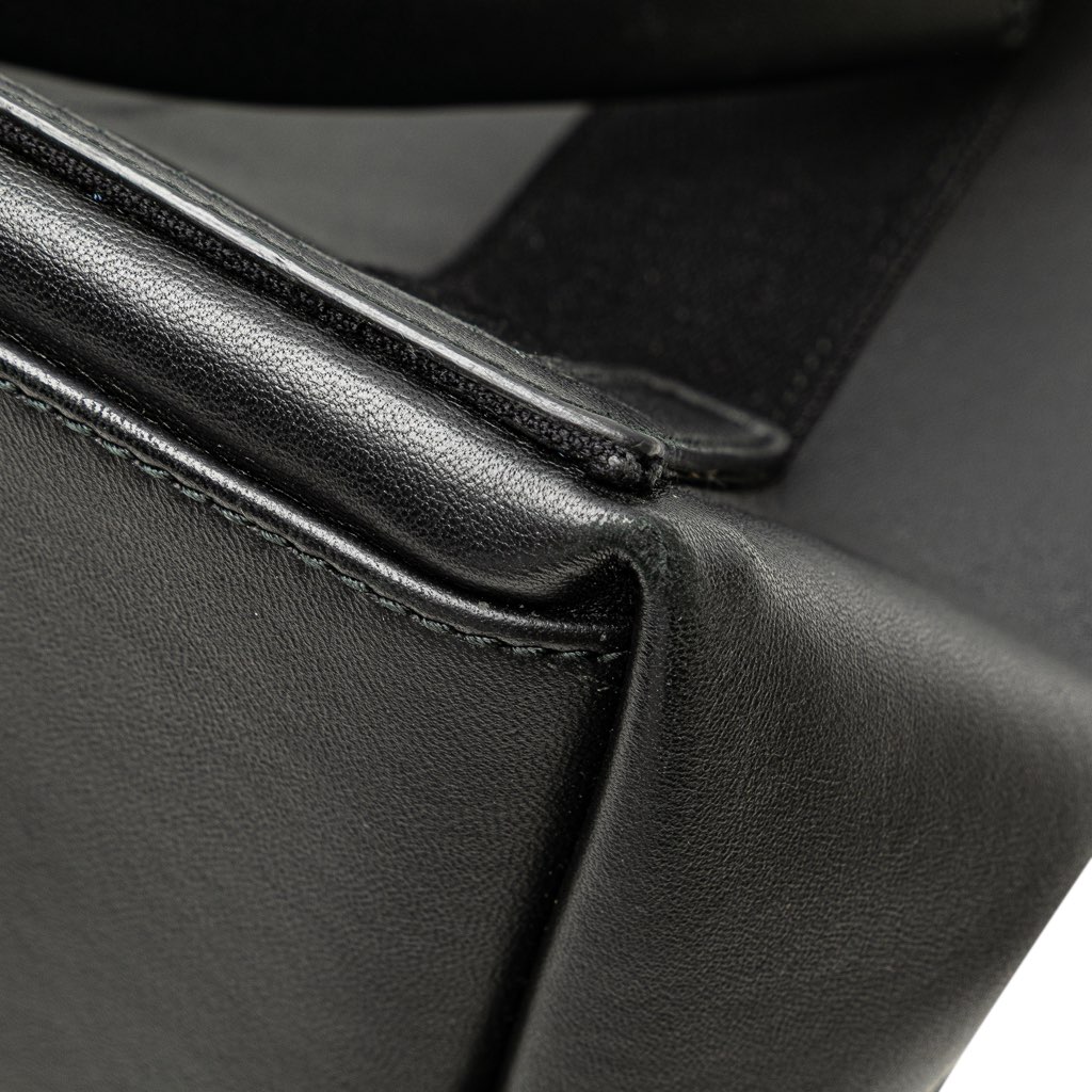 Balenciaga Calfskin Perforated Navy Cabas S Tote - Image 10