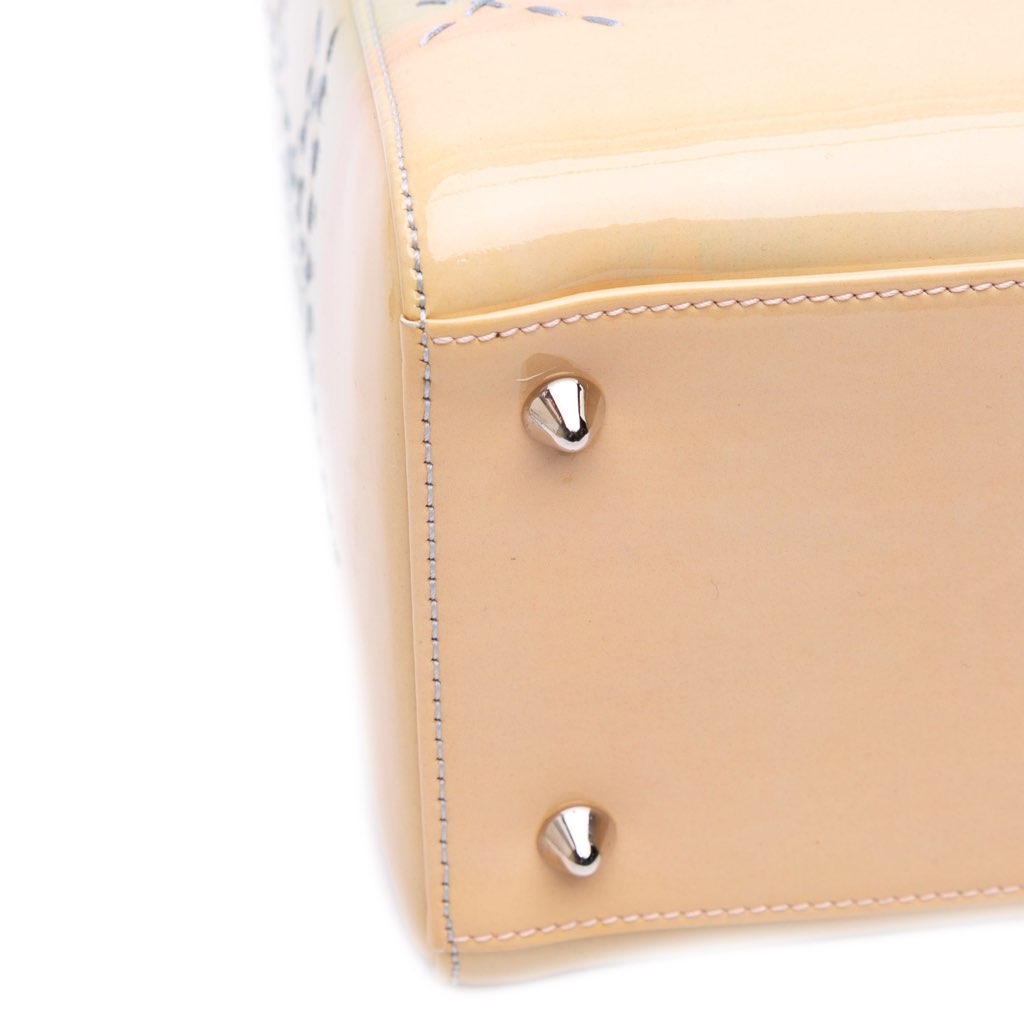 Dior Medium Ombre Patent Cannage Lady Dior - Image 10