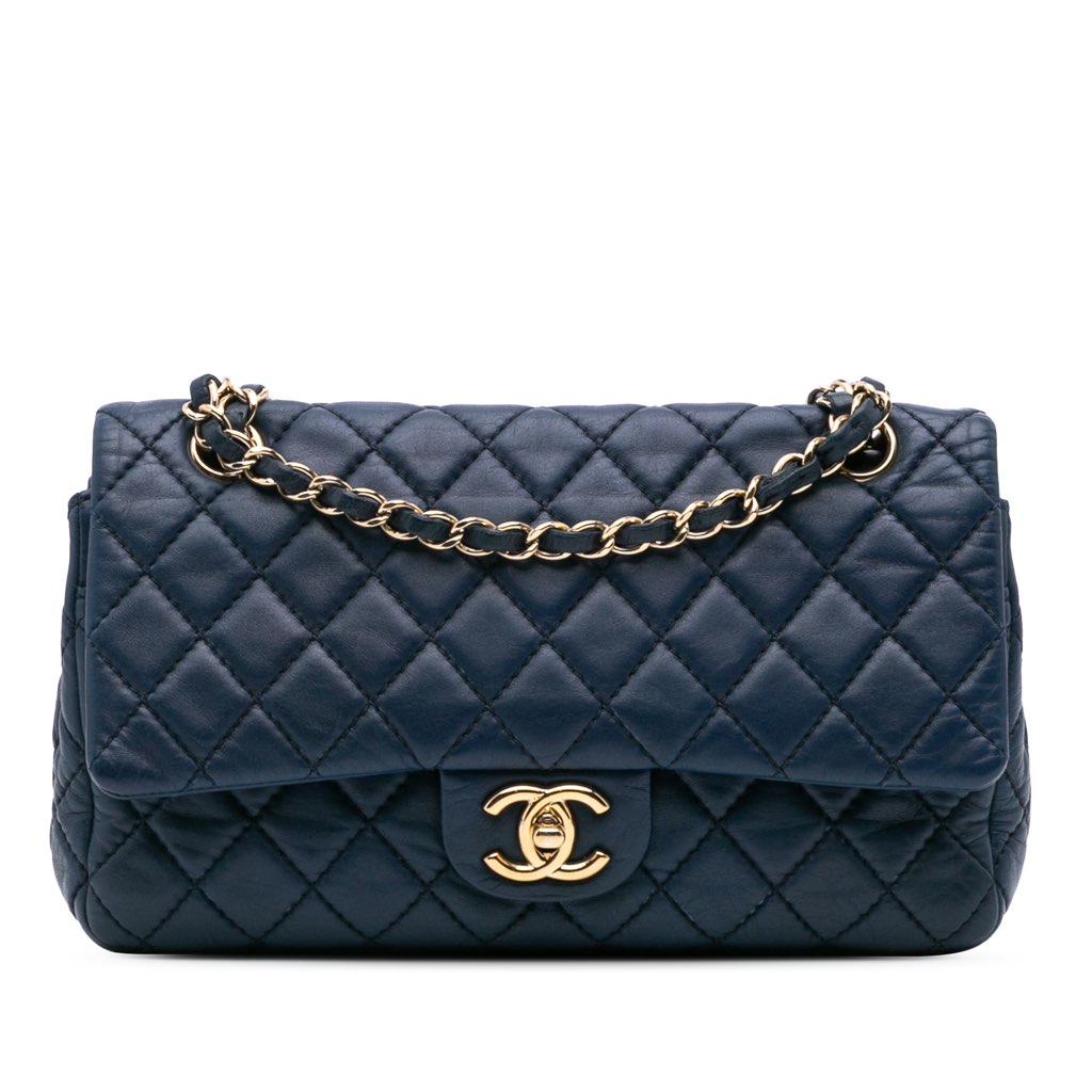 Chanel Medium Classic Calfskin Double Flap