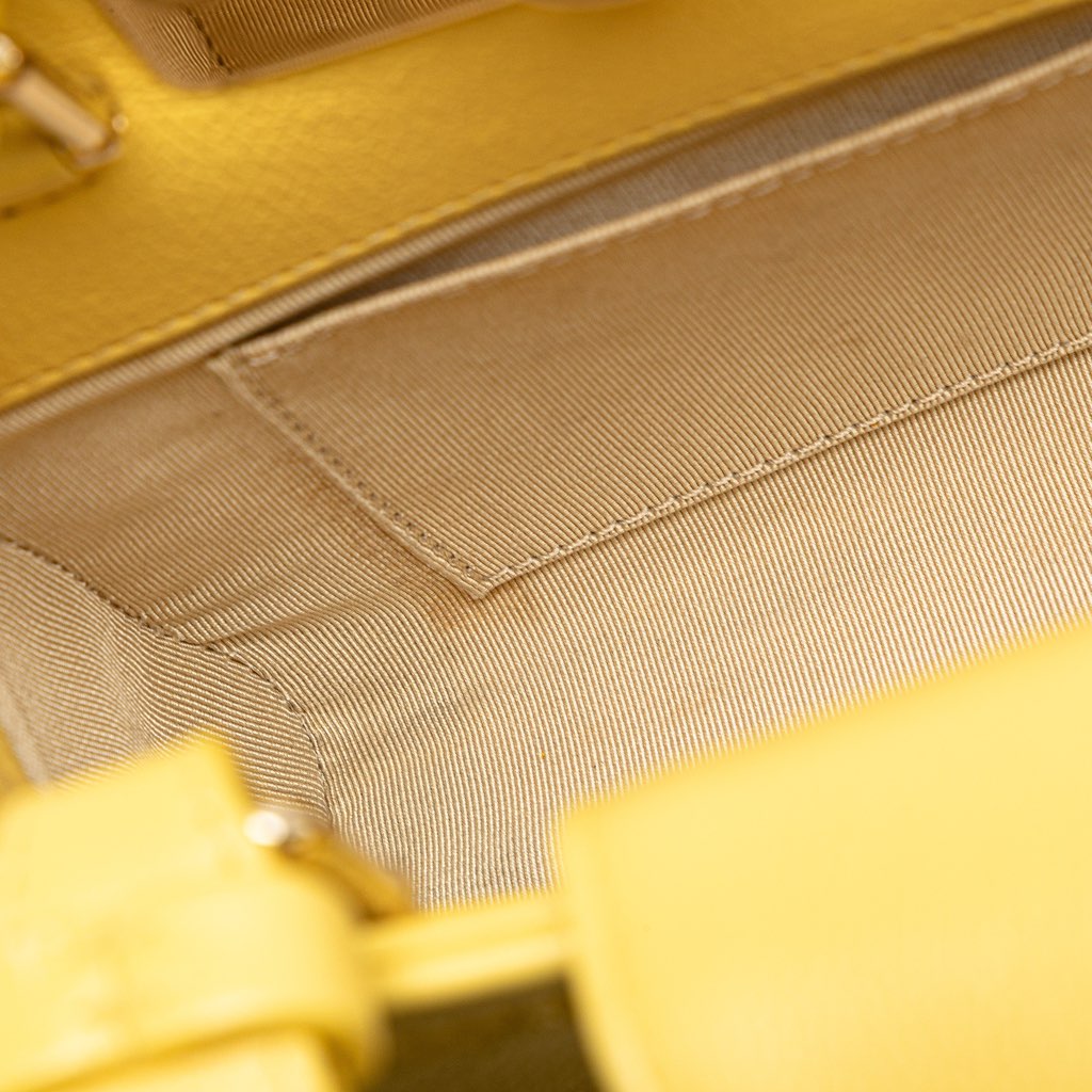 Chanel Mini Calfskin Label Click Shopping Tote - Detail 2