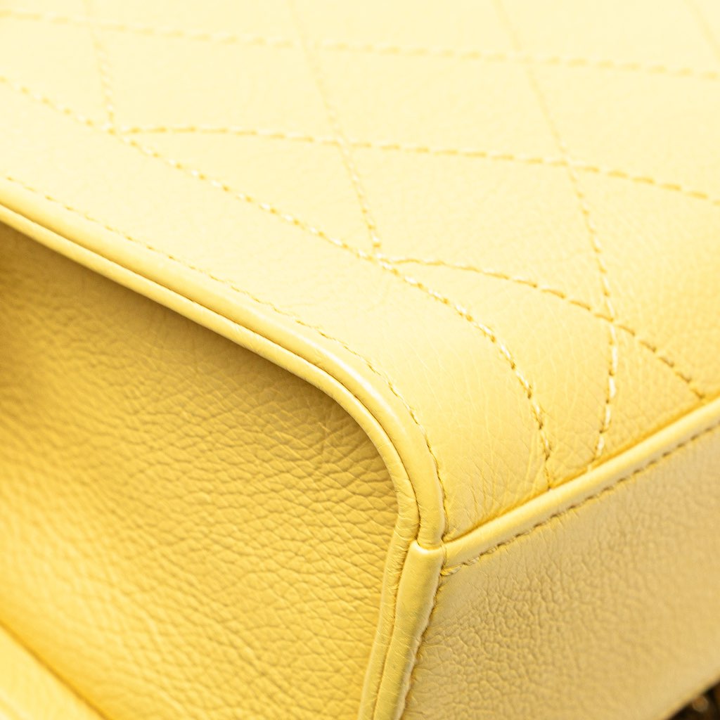 Chanel Mini Calfskin Label Click Shopping Tote - Image 11