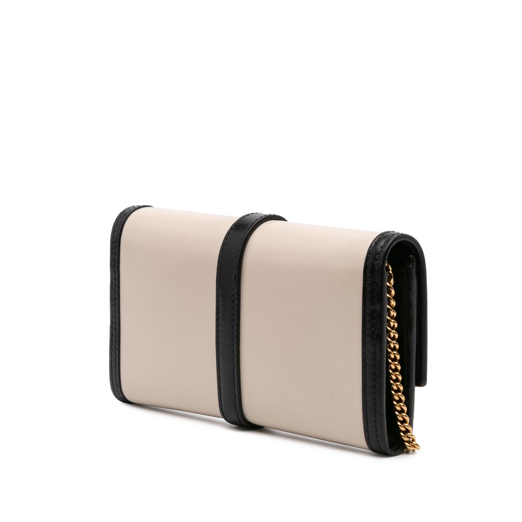 Gucci Bicolor Calfskin Jackie 1961 Wallet On Chain - 2