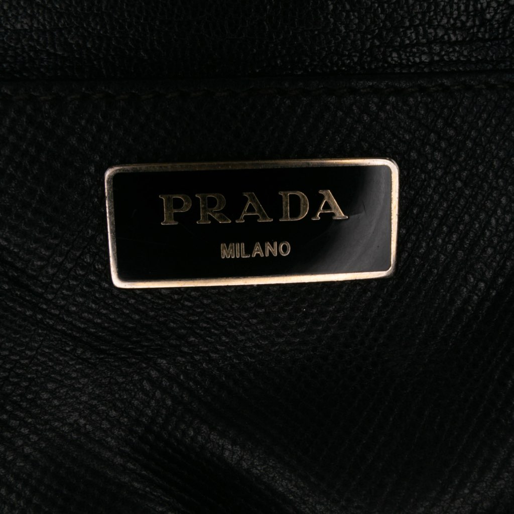 Prada Saffiano Cuir Triple Zip Dome Top Handle Bag - 5
