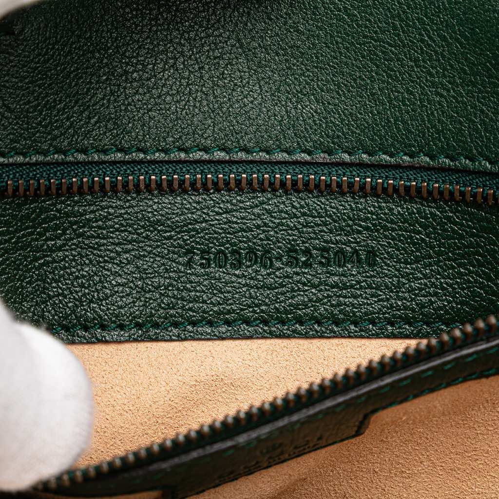 Gucci Small Calfskin Bamboo Diana Convertible Bucket Bag - Detail 1