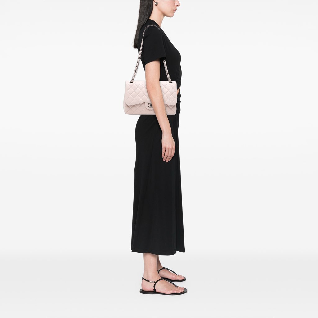 Chanel Jumbo Classic Lambskin Double Flap - Image 14