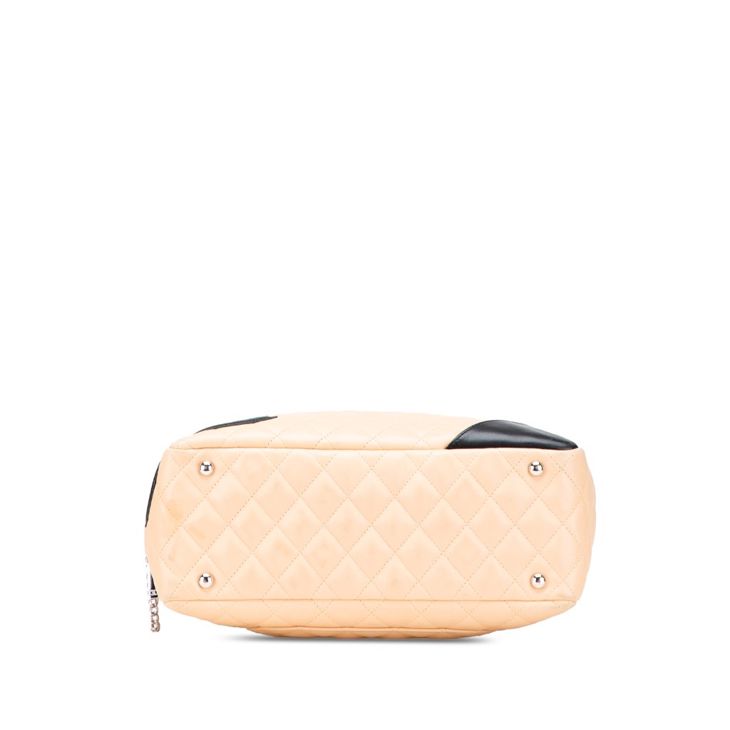 Chanel Large Quilted Lambskin Cambon Ligne Shoulder Bag - 3