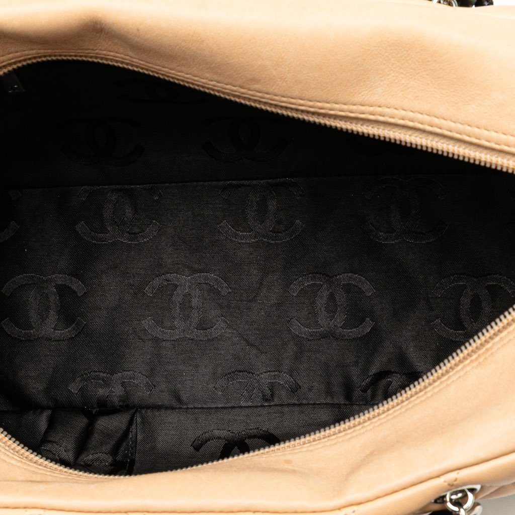 Chanel Large Quilted Lambskin Cambon Ligne Shoulder Bag - 4