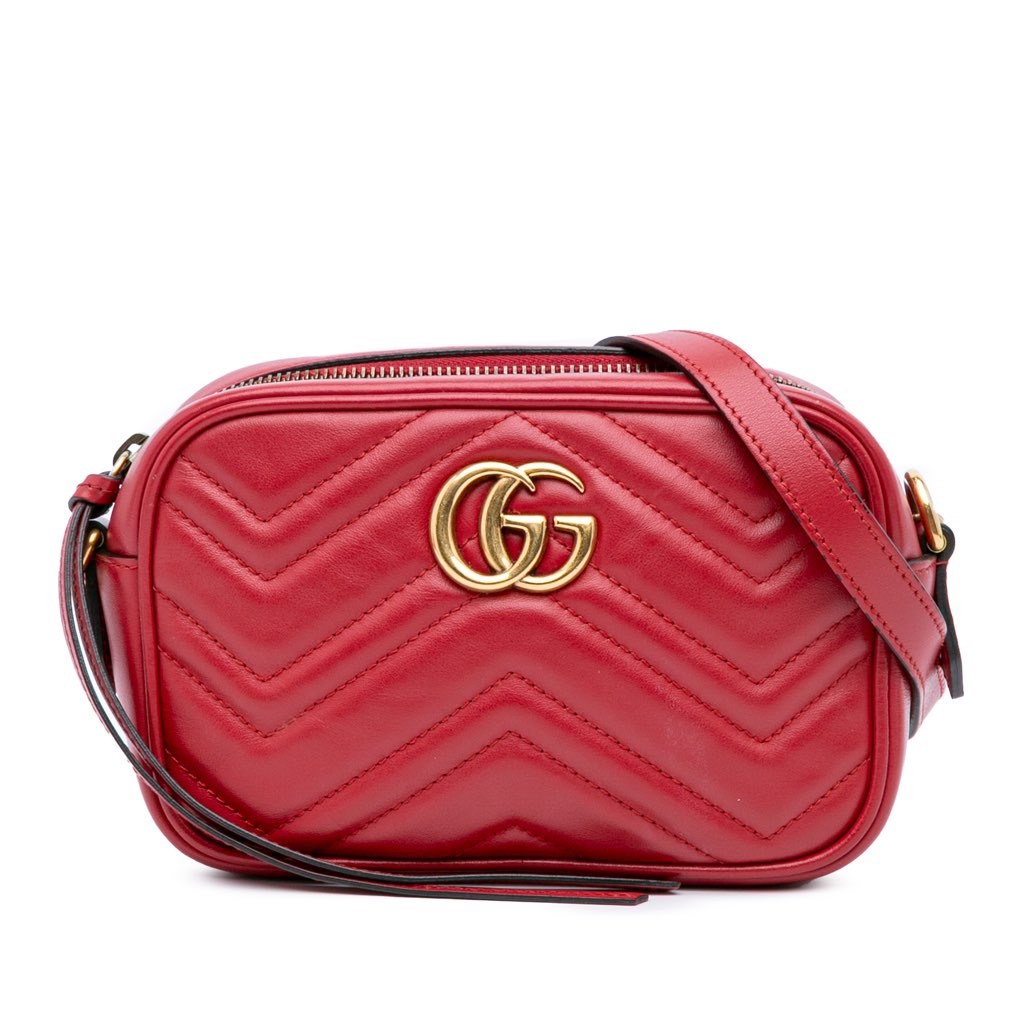 Gucci Mini GG Marmont Matelasse Leather Crossbody