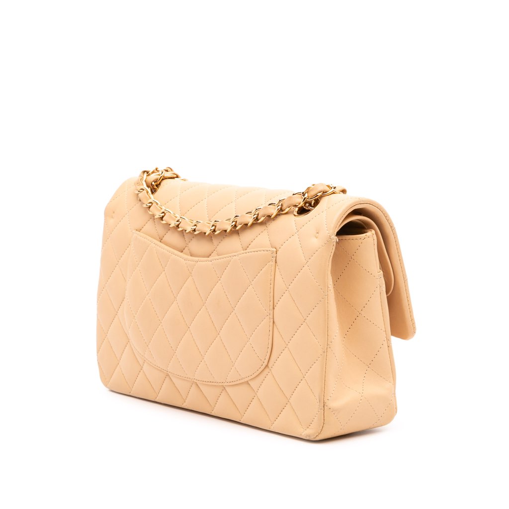 Chanel Medium Classic Lambskin Double Flap - 2