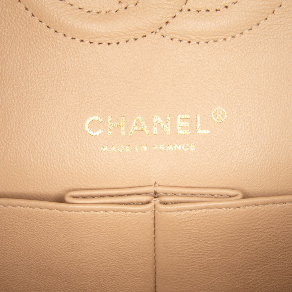 Chanel Medium Classic Lambskin Double Flap - 5