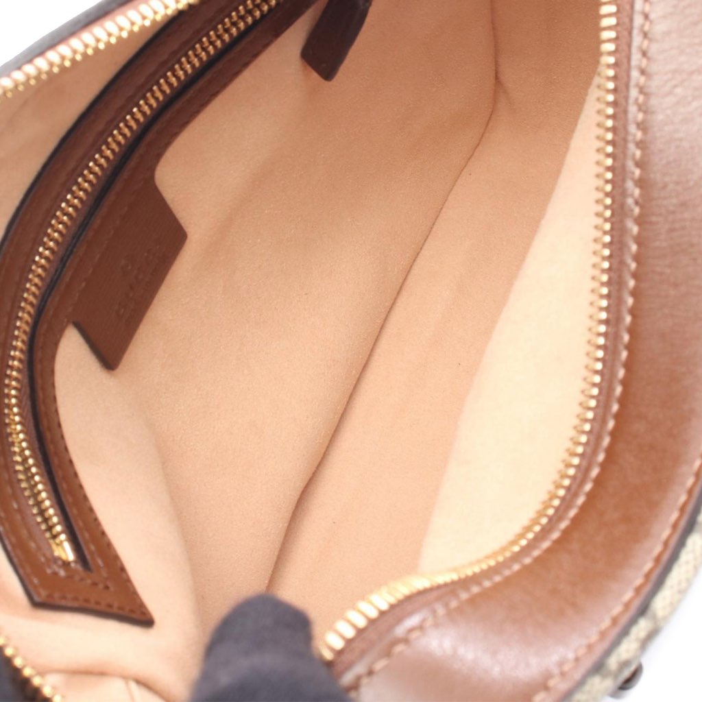 Gucci Small GG Supreme Horsebit 1955 Crossbody - 3