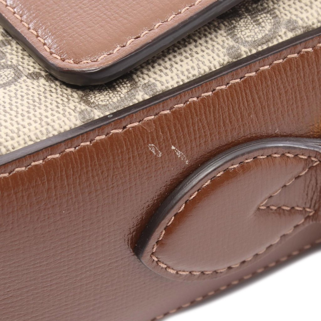 Gucci Small GG Supreme Horsebit 1955 Crossbody - 5
