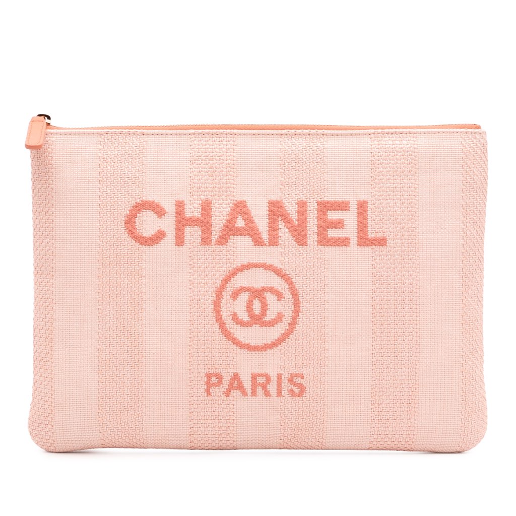 Chanel Medium Tweed Deauville O Case