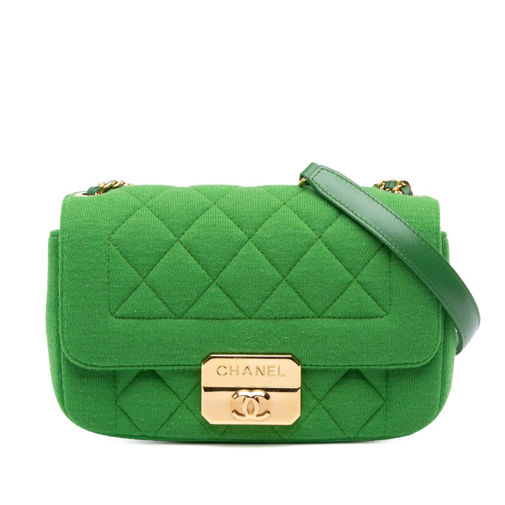 Chanel Mini Jersey Chic With Me Flap