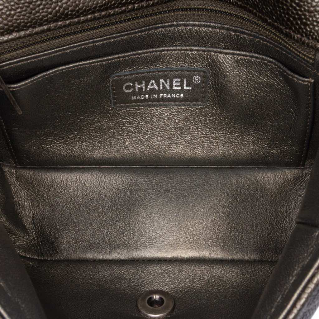 Chanel Mini Rectangular Classic Caviar Single Flap - 4