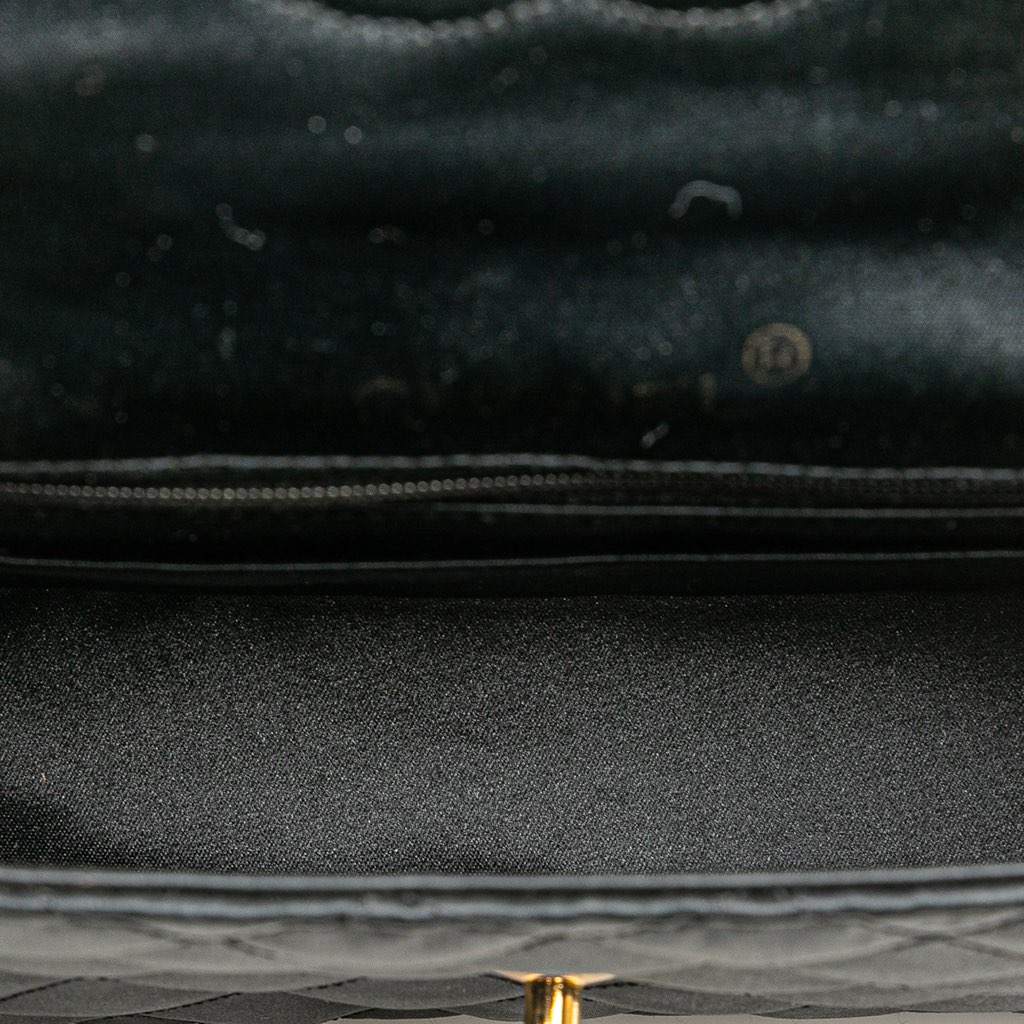 Chanel Mini Square Quilted Satin Single Flap - 4