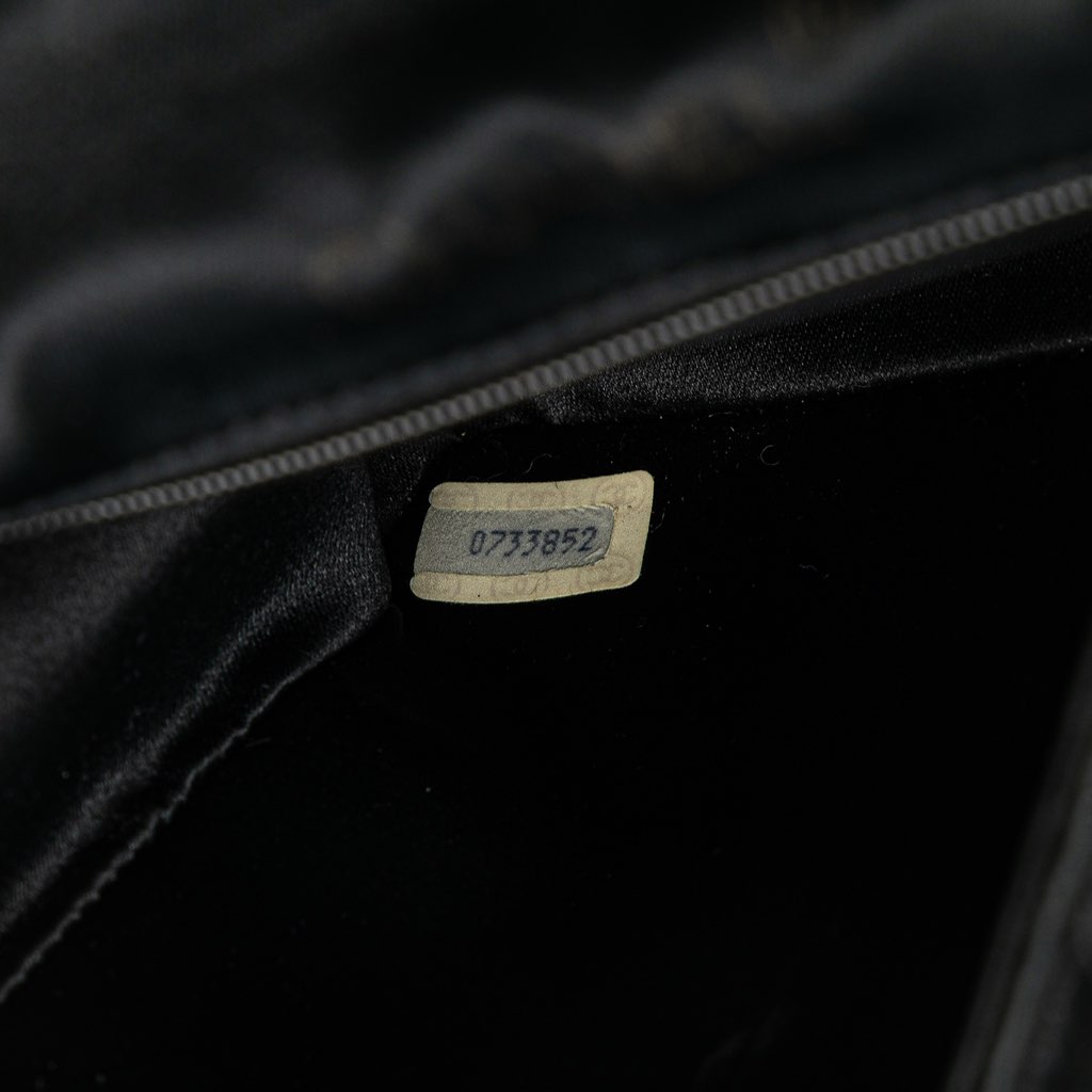 Chanel Mini Square Quilted Satin Single Flap - Detail 2