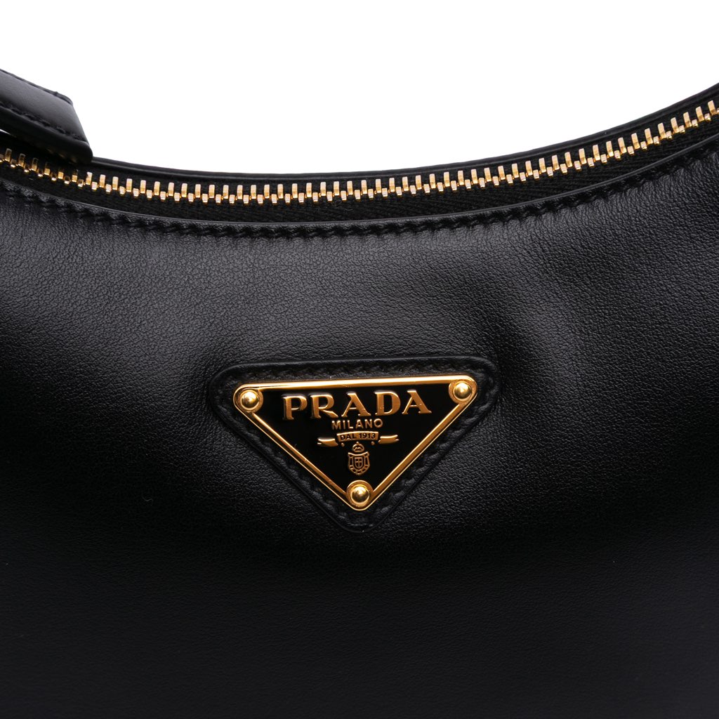 Prada Small Soft Calf Arque Satchel - Image 11