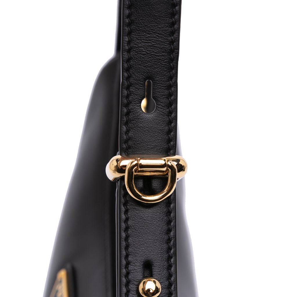 Prada Small Soft Calf Arque Satchel - Image 12