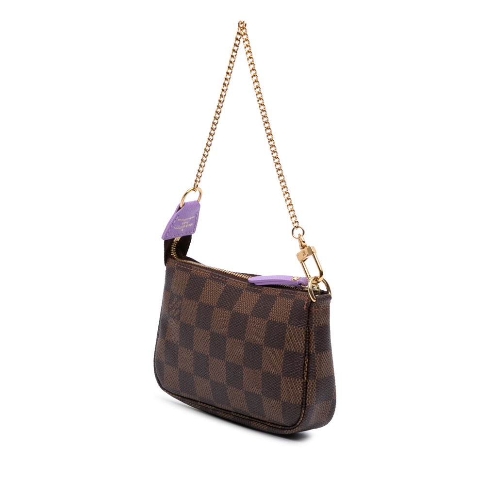 Louis Vuitton Damier Ebene Illustre Mini Pochette Accessories - 2
