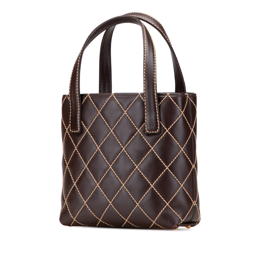 Chanel Small CC Calfskin Surpique Tote - 2