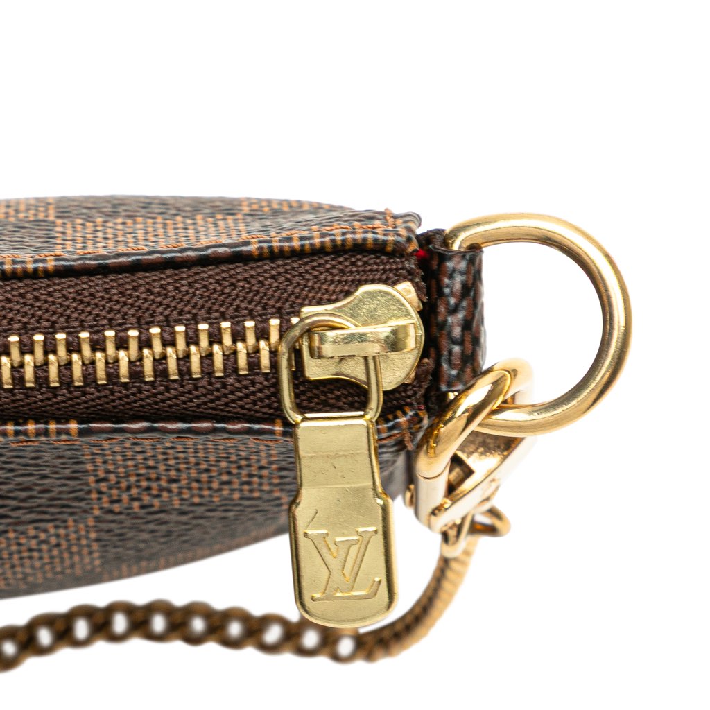 Louis Vuitton Damier Ebene Trunks and Bags Mini Pochette Accessoires - Detail 2