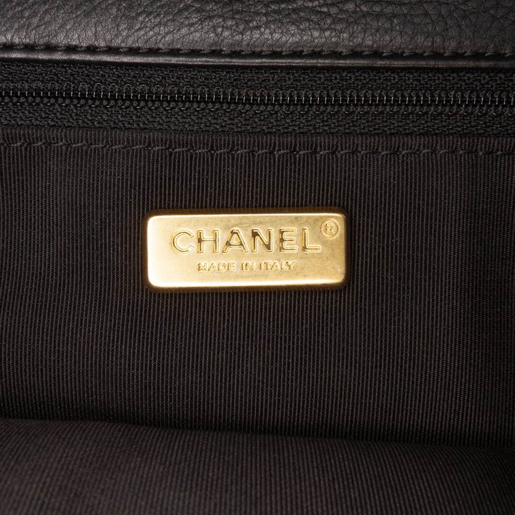 Chanel Calfskin Chevron Rock The Corner Flap - 5