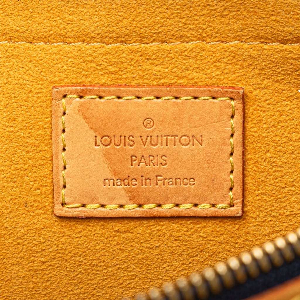 Louis Vuitton Monogram Denim Porte Epaule Raye Cabas MM - Side view