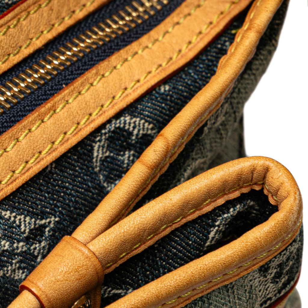 Louis Vuitton Monogram Denim Porte Epaule Raye Cabas MM - Image 10