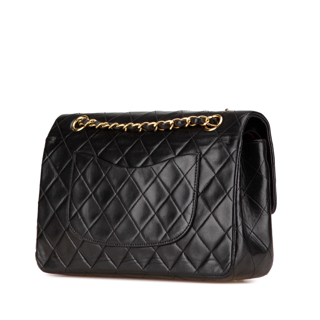 Chanel Medium Classic Lambskin Double Flap - 2