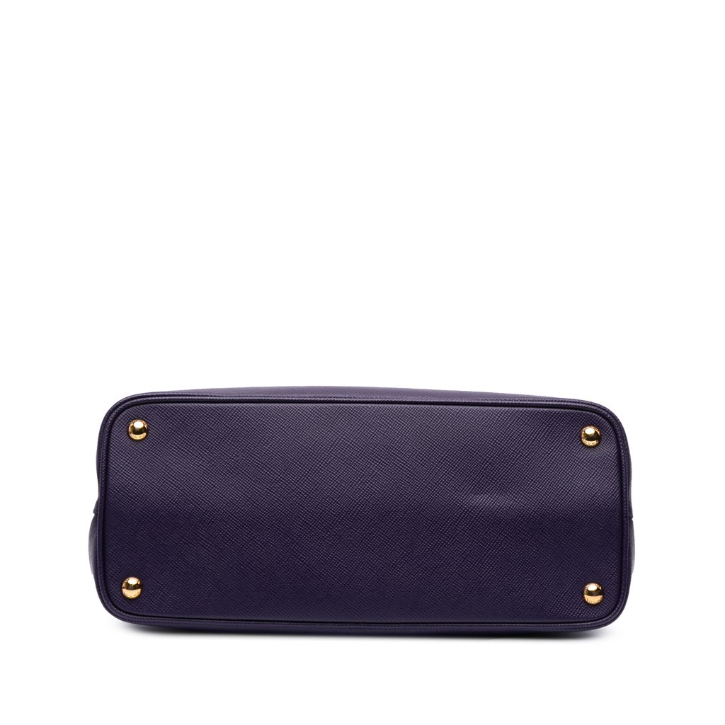 Prada Medium Saffiano Cuir Double Satchel - 3