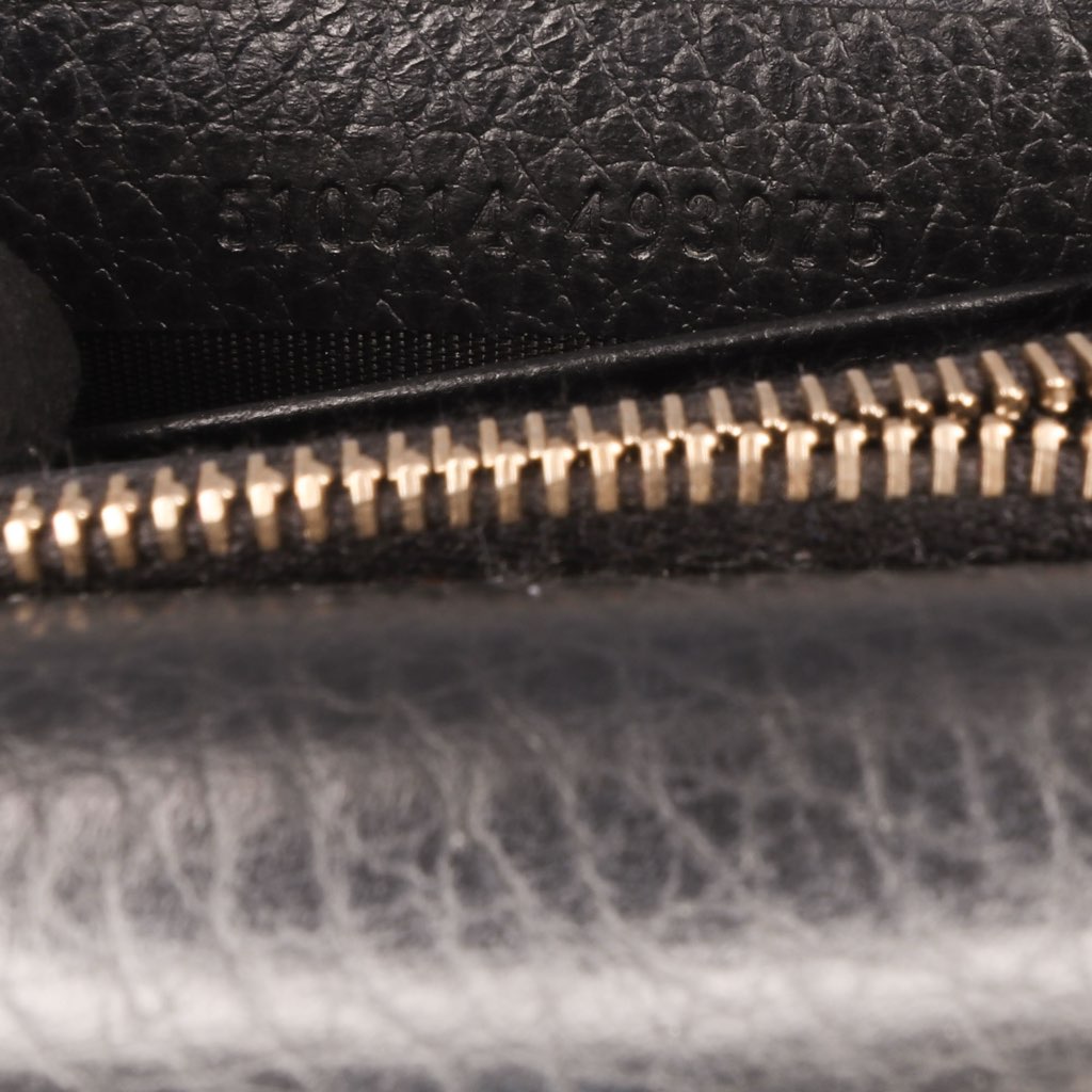 Gucci Leather Interlocking G Dollar Wallet on Chain - Detail 2