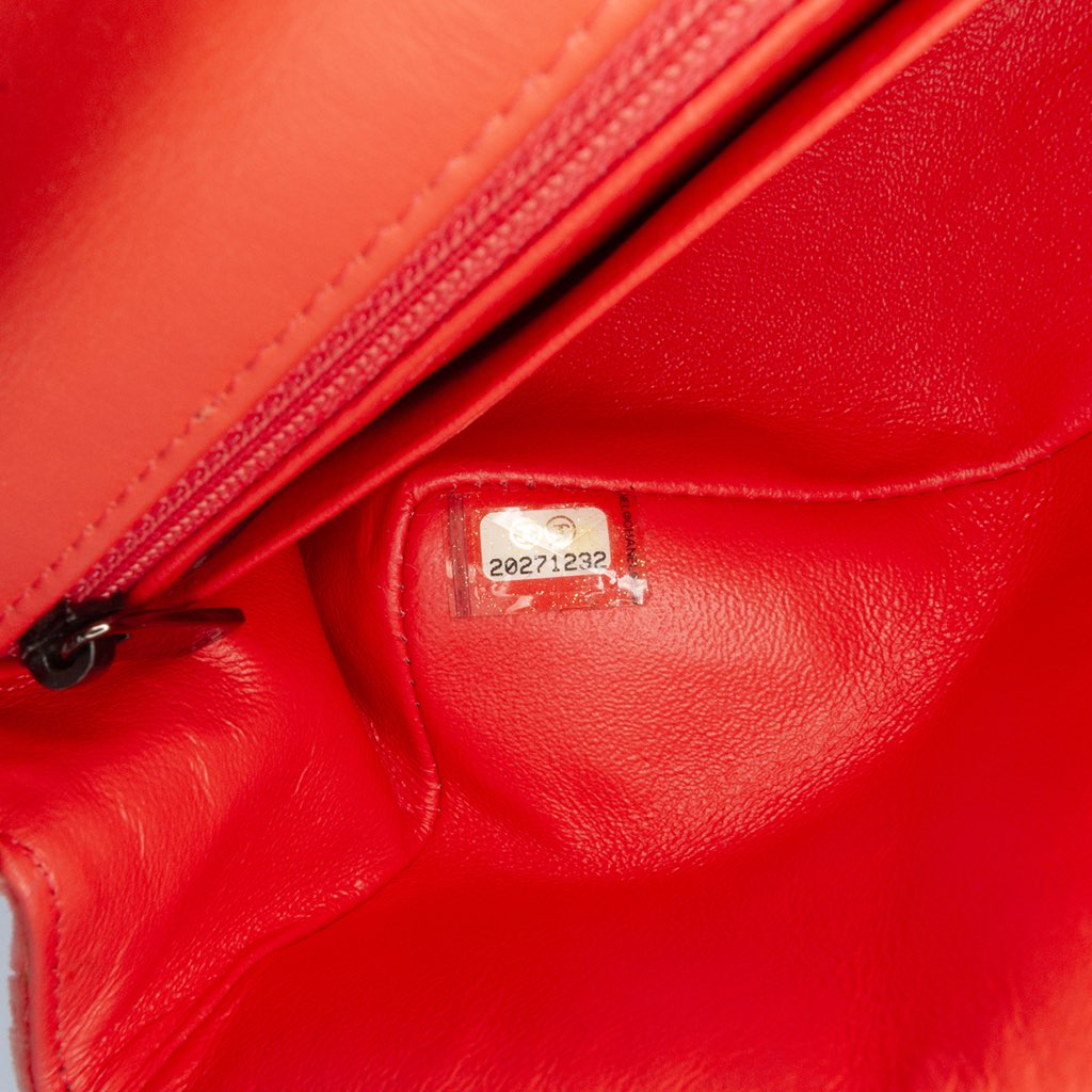 Chanel Mini Rectangular Classic Velvet Single Flap - Detail 1