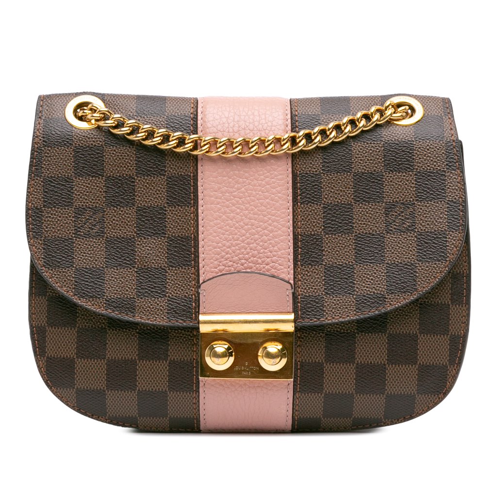 Louis Vuitton Damier Ebene Cuir Taurillon Wight