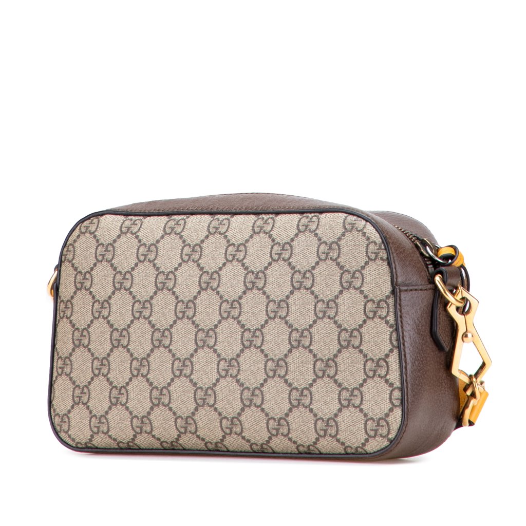 Gucci GG Supreme Web Neo Vintage Crossbody - Back view