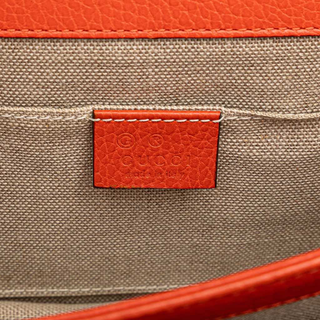 Gucci Small Dollar Calfskin Interlocking G Crossbody - Side view