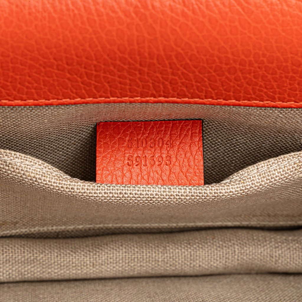 Gucci Small Dollar Calfskin Interlocking G Crossbody - Detail 1