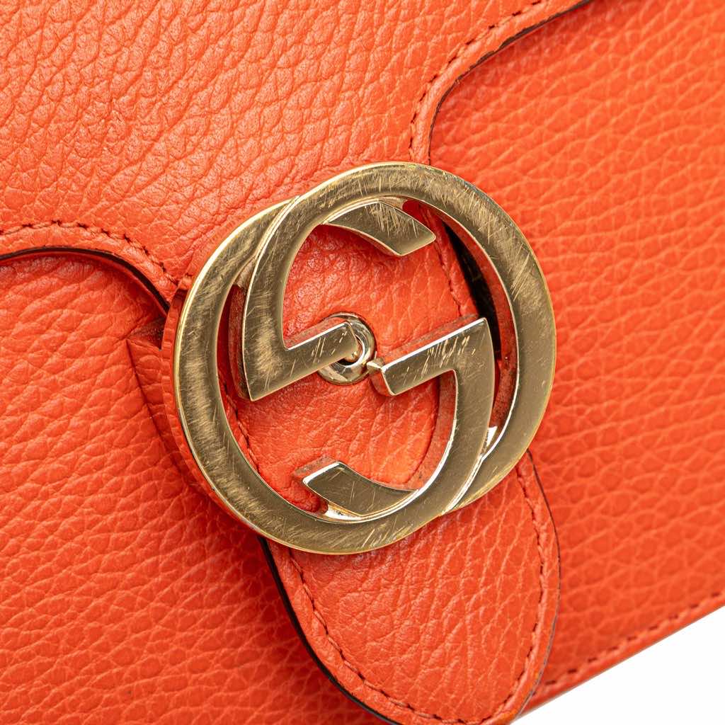 Gucci Small Dollar Calfskin Interlocking G Crossbody - Image 10