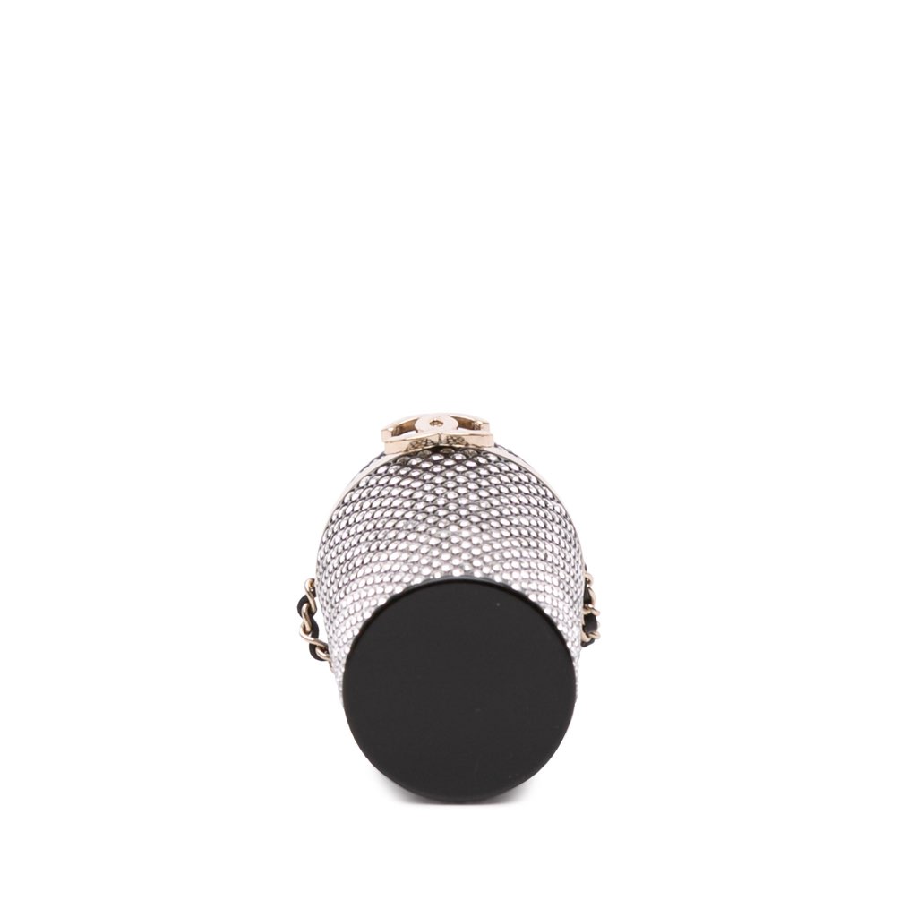 Chanel Crystal Lipstick Case on Chain - 3