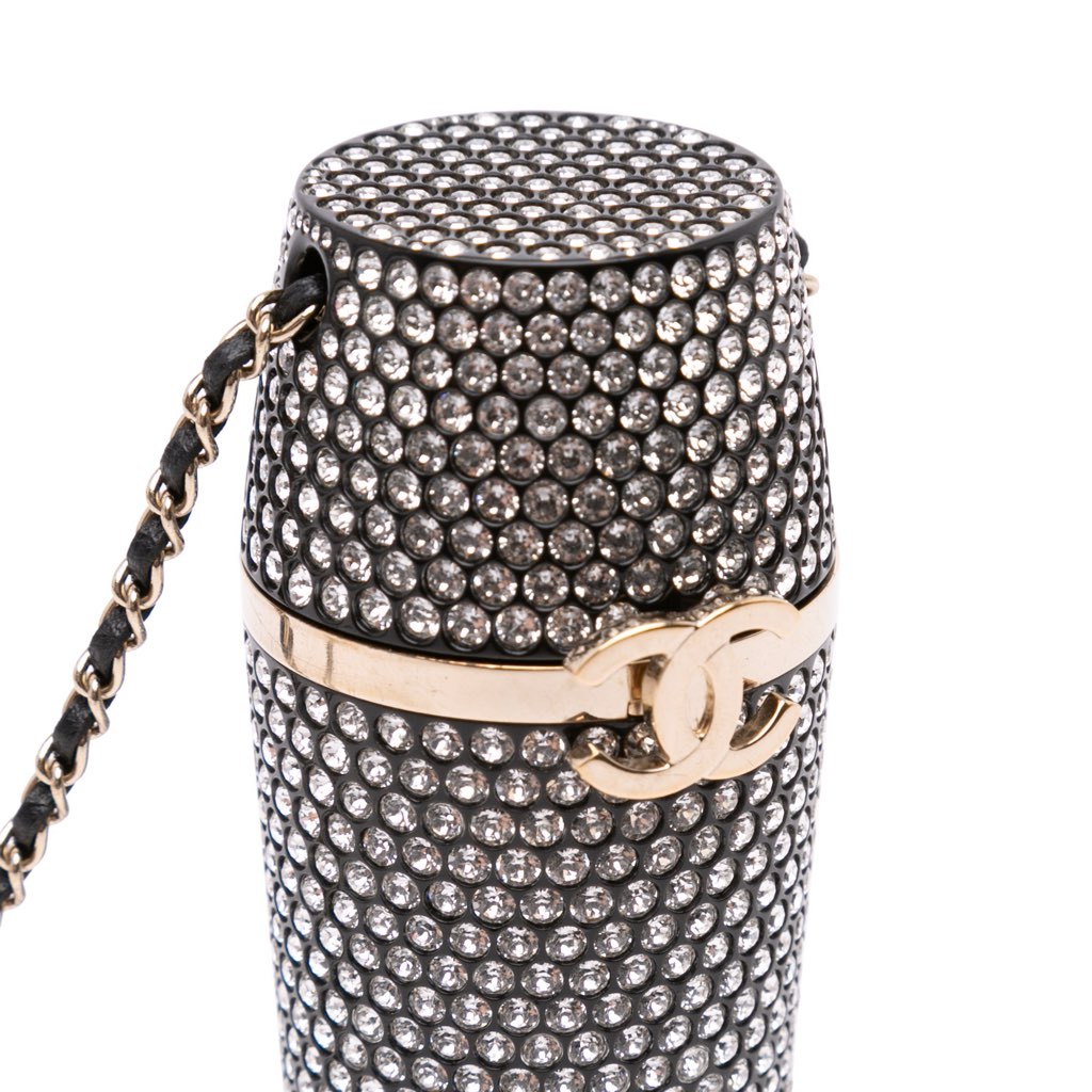 Chanel Crystal Lipstick Case on Chain - 5