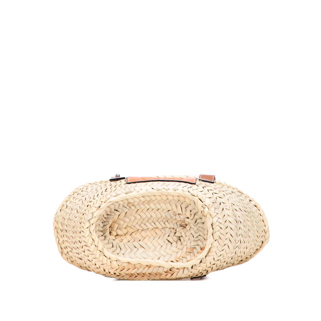 Loewe Small Raffia Basket Tote - Image 6