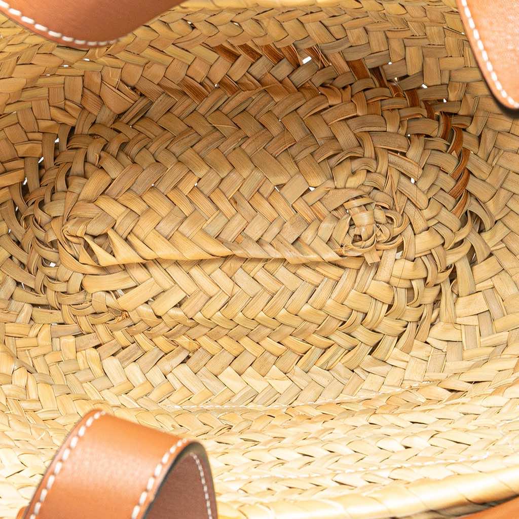 Loewe Small Raffia Basket Tote - 4