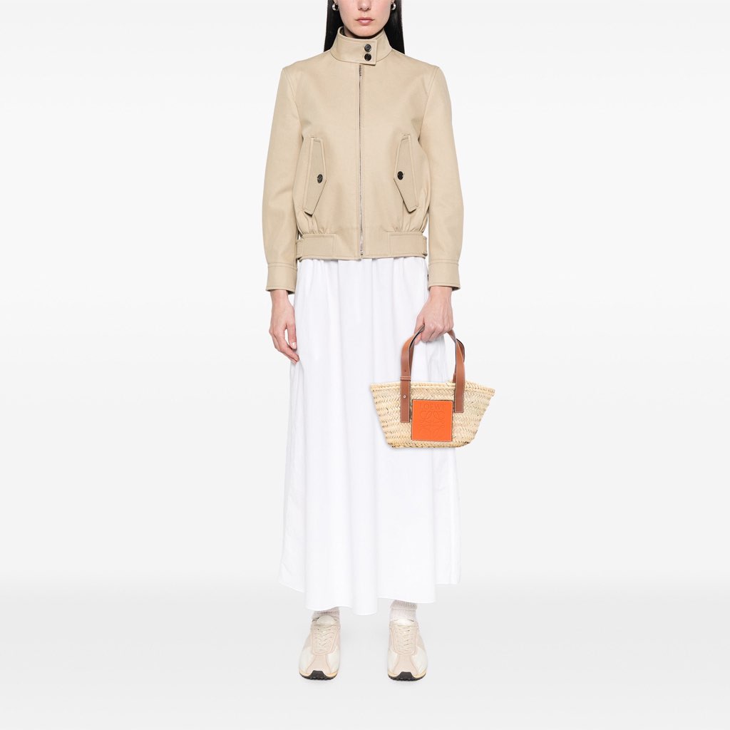 Loewe Small Raffia Basket Tote - Image 12