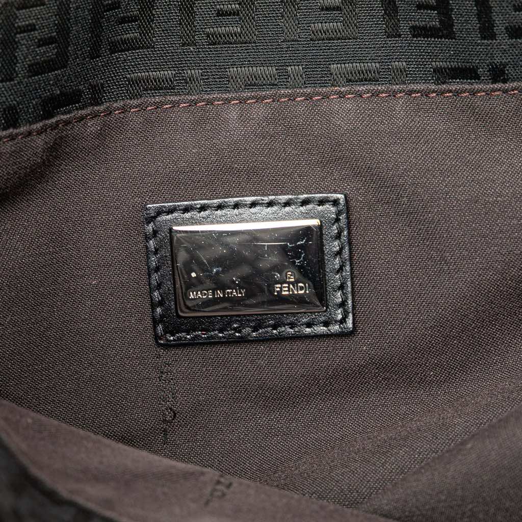 Fendi Zucchino Canvas Tote - Side view