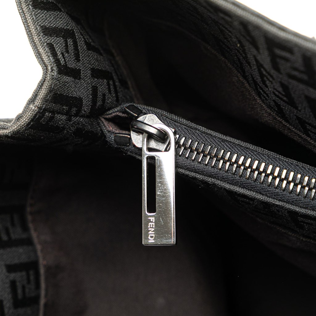 Fendi Zucchino Canvas Tote - Image 11