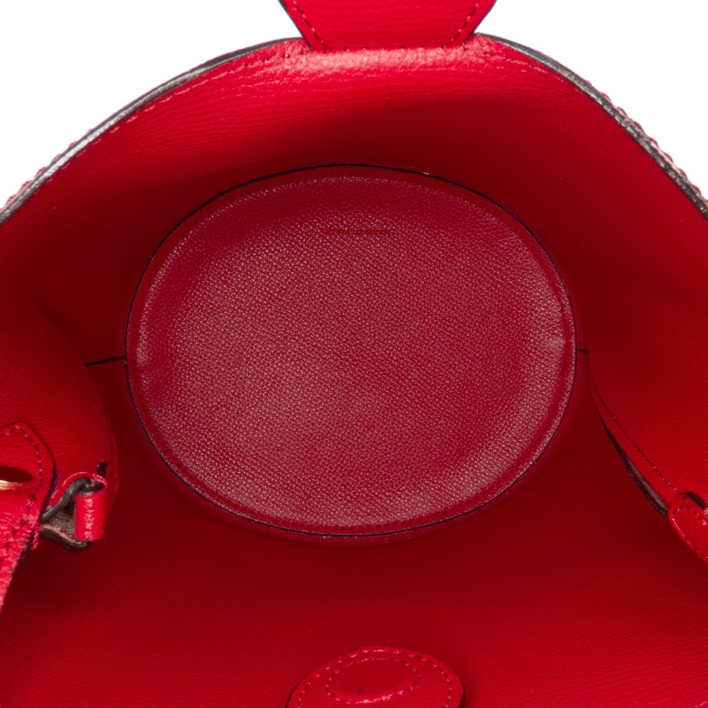 Burberry Haymarket Check Coated Canvas Lorne Bucket Bag - 4