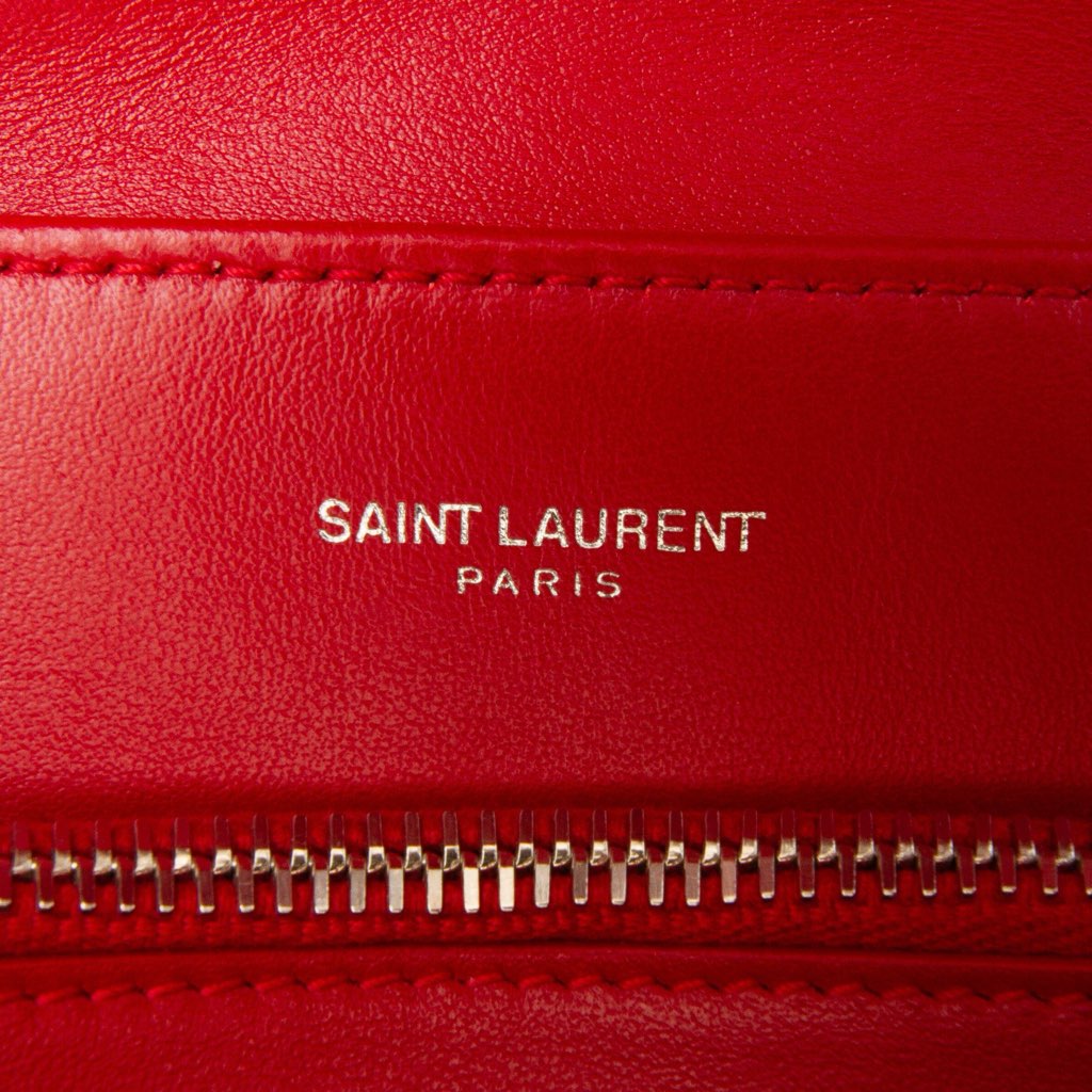 Saint Laurent Small Leather Monogram Loulou Crossbody - 5