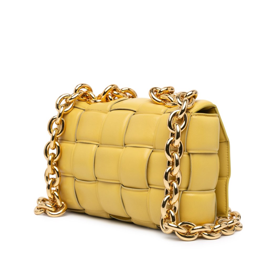 Bottega Veneta Nappa Intrecciato Padded Chain Cassette Satchel - 2