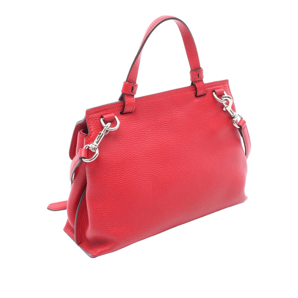 Gucci Small Leather Bamboo Daily Satchel - 2