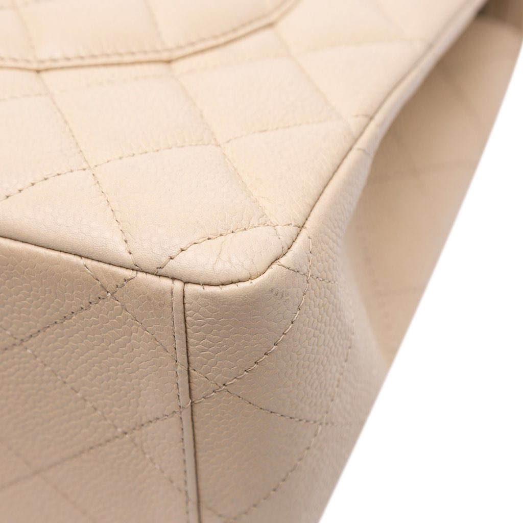 Chanel Maxi Classic Caviar Double Flap - Image 11